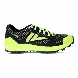 VJ MAXx Womens Trail Running Shoes Black/Green