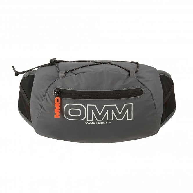 Waistbelt 3 Running Waist Pack/Bum Bag Grey 