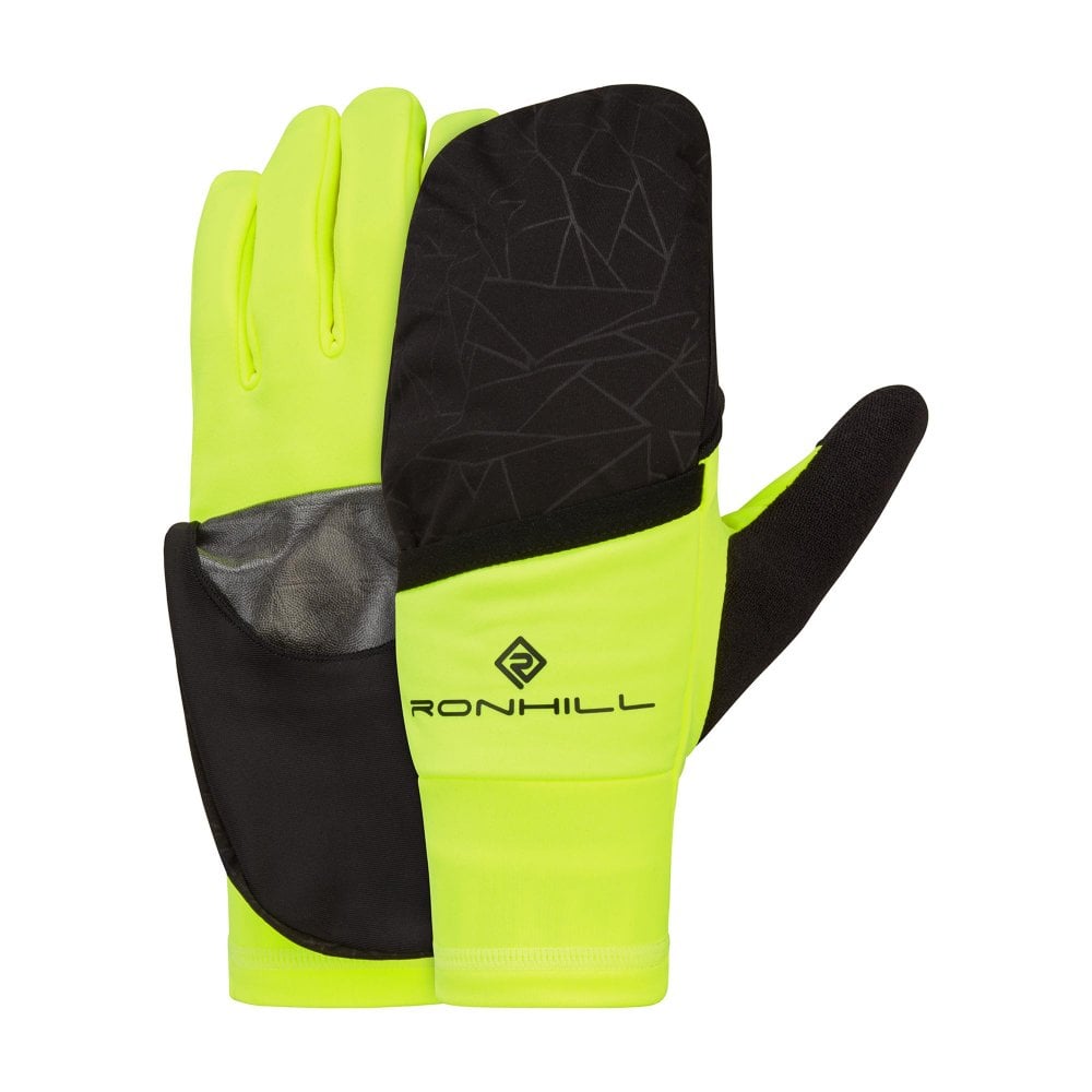 RONHILL Running Gloves - Wind-Block Touchscreen Gloves With Towel Thumb