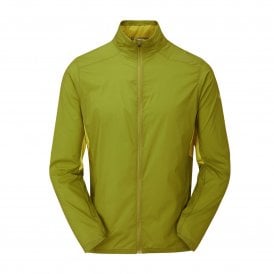 Windveil Jacket Mens Aspen Green/Zest