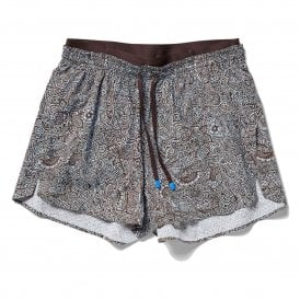 Women’s 3” Multi Short in Paisley Hand Mega