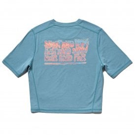 Women's Circa Daily Boxy Tee in Spectrum Cerulean