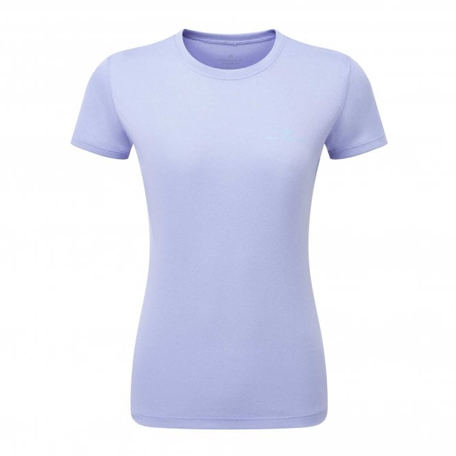 Womens Core Short Sleeved Running T-Shirt Periwinkle/Aquamint 