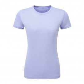 Womens Core Short Sleeved Running T-Shirt Periwinkle/Aquamint 