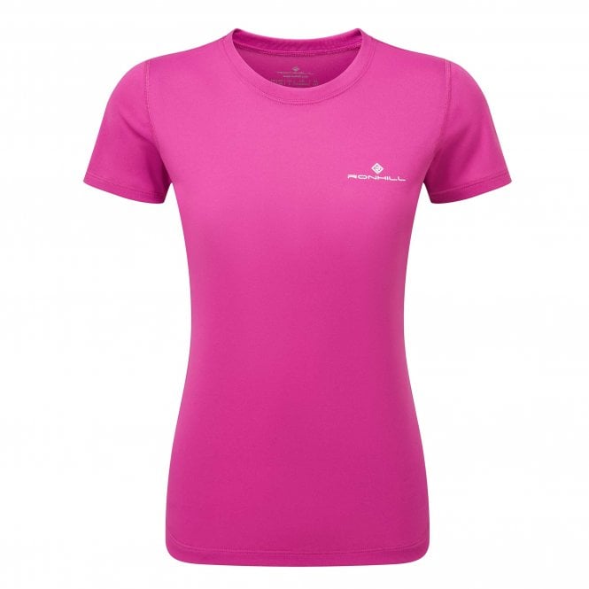 Women's Core Short Sleeved Tee Razzmataz/Bright White