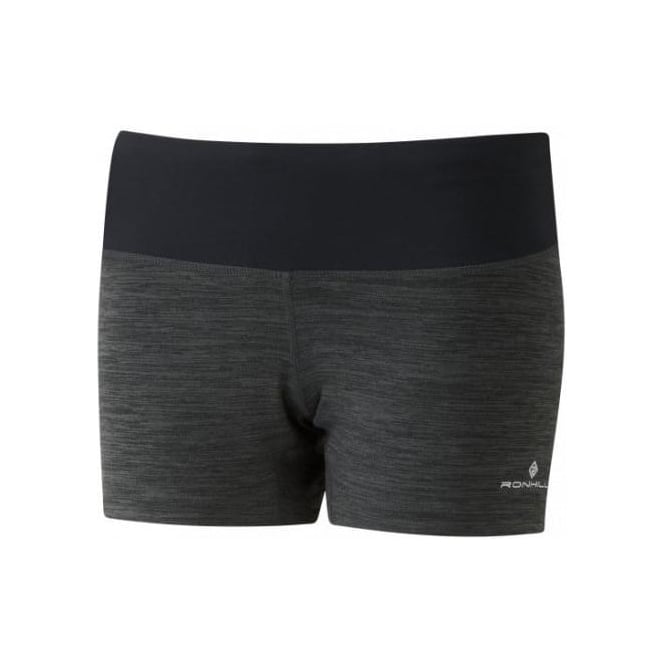Womens Momentum Victory Mini Shorts Charcoal Marl