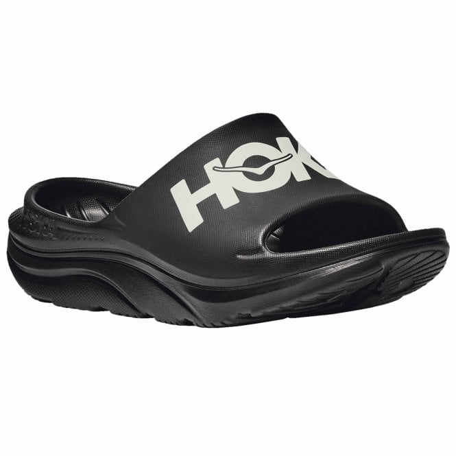 Women's ORA Athletic Sliders Black/White
