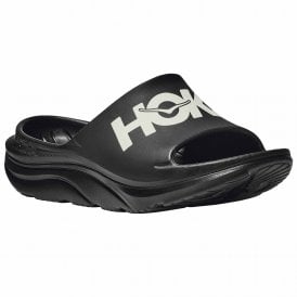 Women's ORA Athletic Sliders Black/White