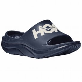 Women's ORA Athletic Sliders Varsity Navy/White