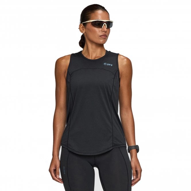 Women's Run All Day Tank in Midnight