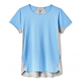 Women's Sonic Ultra Running T-shirt Bluebird/Light Zinc (2026 Update)