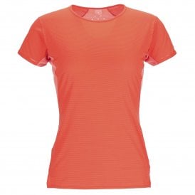Women's Sonic Ultra Running T-shirt Red Grapefruit/Reef