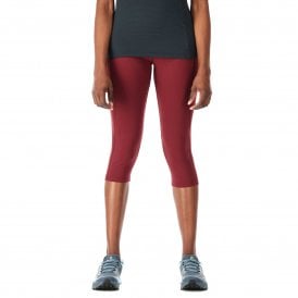 Women's Talus 3/4 Running Tights Deep Heather