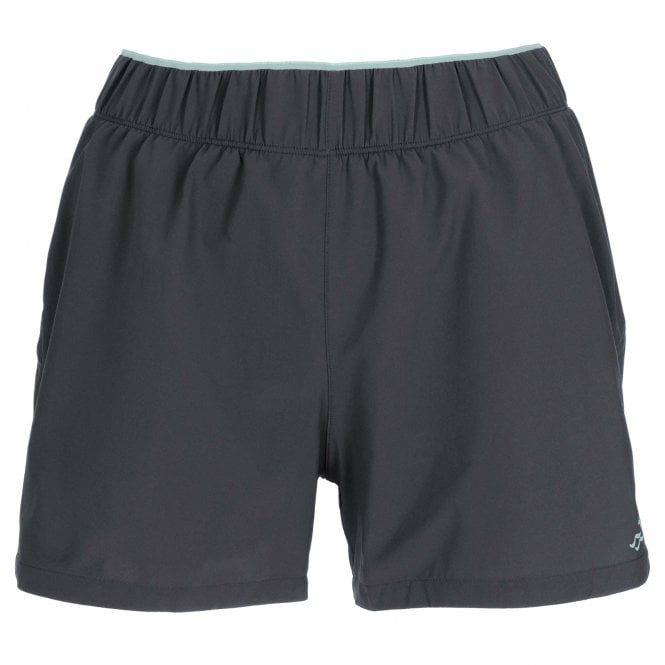 Women's Talus Active Running Shorts Ebony