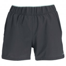 Women's Talus Active Running Shorts Ebony