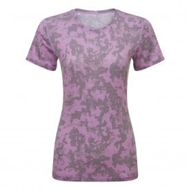Women's Tech Golden Hour S/S Tee Iris Pixel