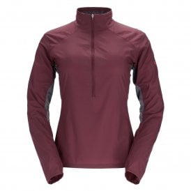 Women's Windveil Pull-On Running Windshell Deep Heather/Graphene